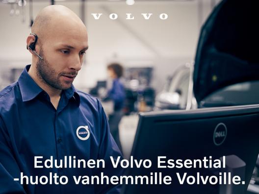Volvo Essential -huolto ja katsastus edulliseen yhteishintaan