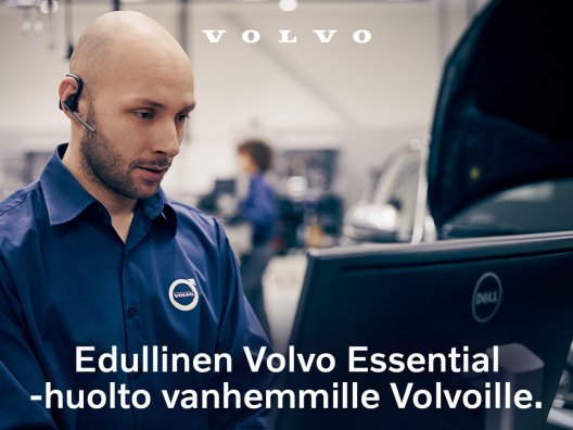 Volvo Essential -huolto ja katsastus edulliseen yhteishintaan